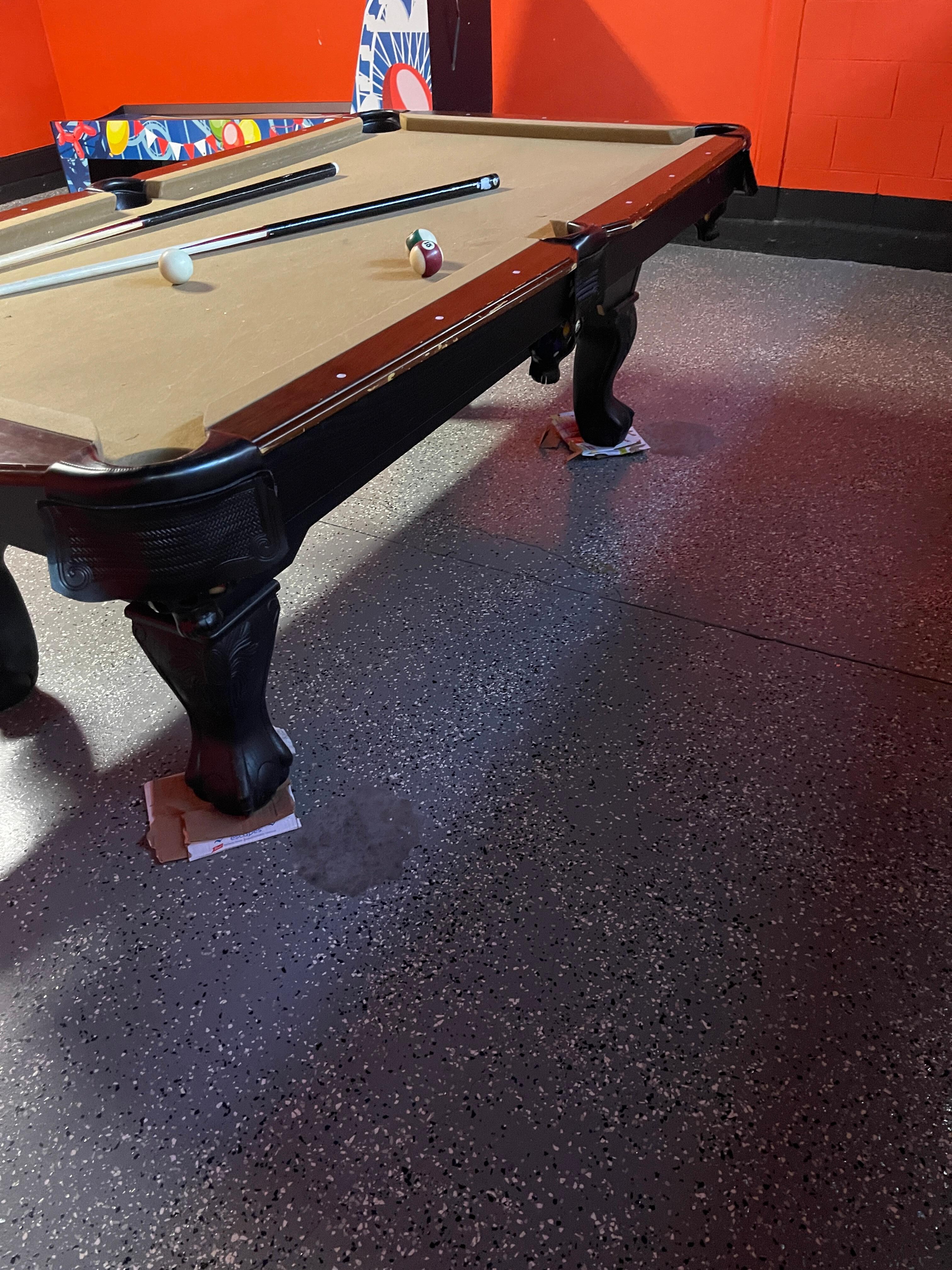 Pool table