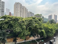 View from the room balcony