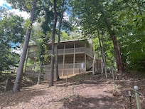 View of house from the sun deck