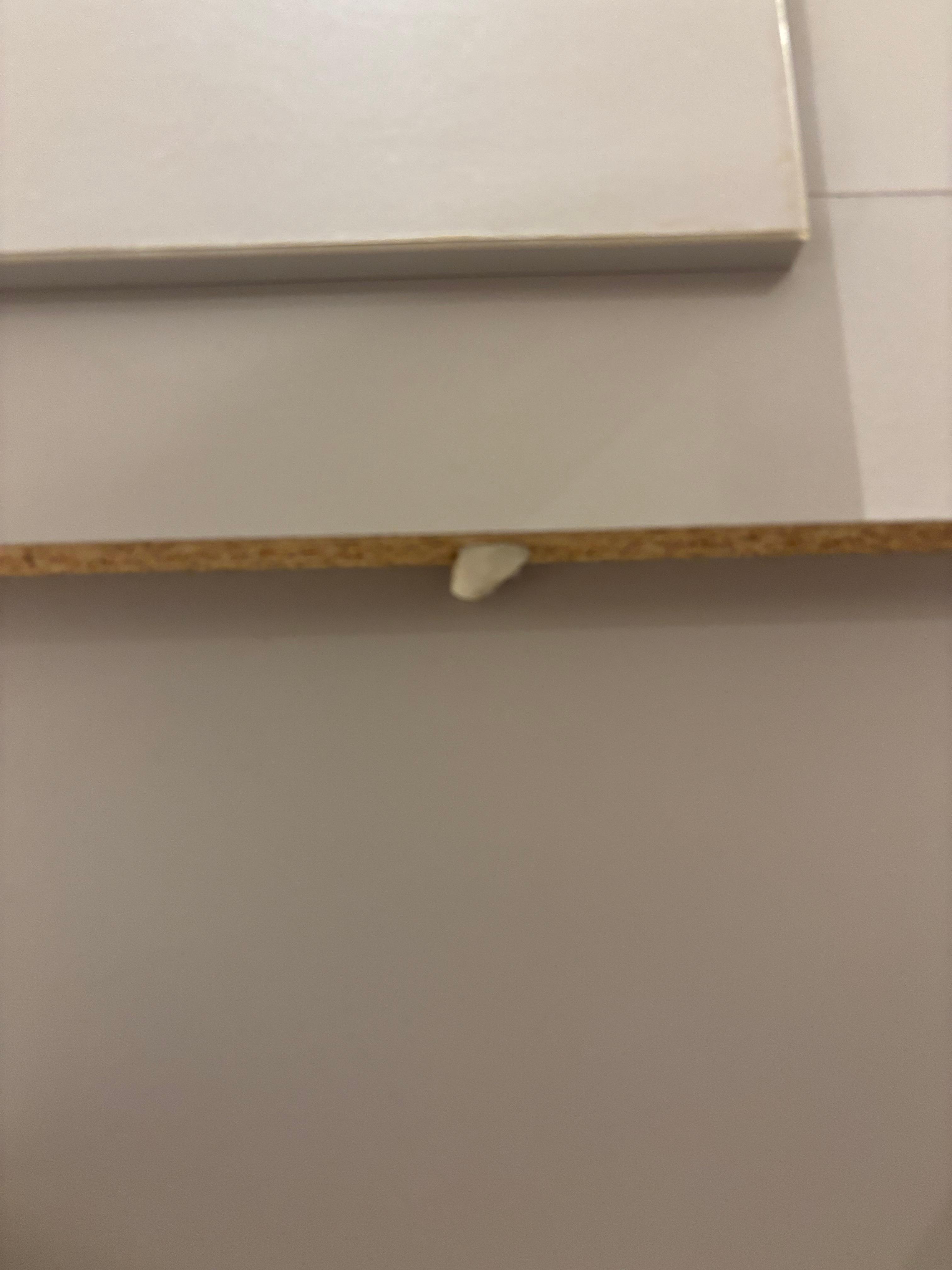 Chewing-gum coller sous la tête de lit à côté de l’oreiller
