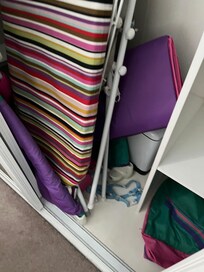 Closet unusable