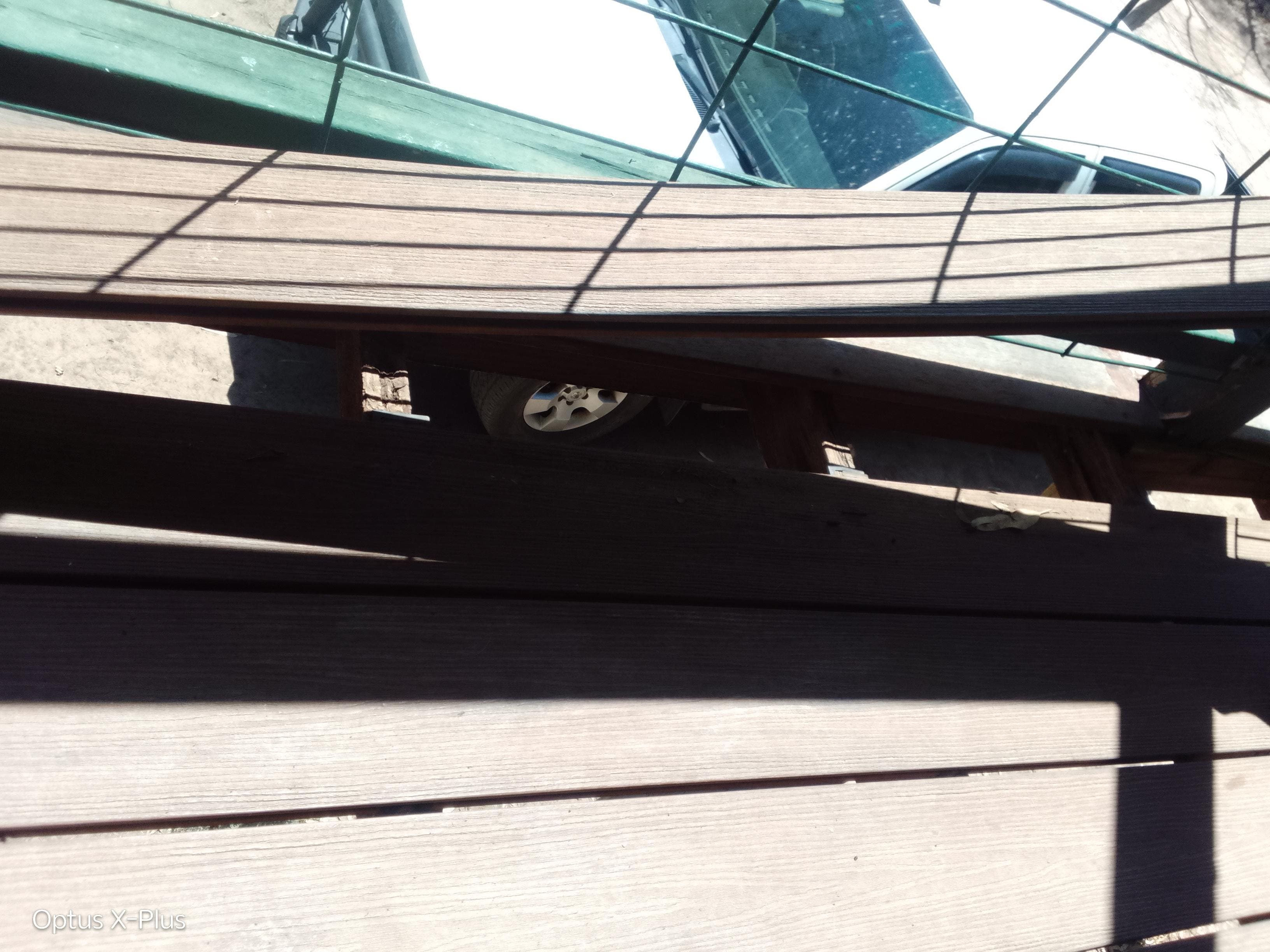 Balcony also has one wood piece that's not drilled down. Kids will break legs or worse