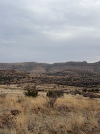 Out on hike on property