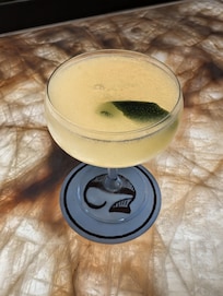 Drink from the lobby lounge