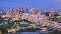 Cool video of Boston in the lobby