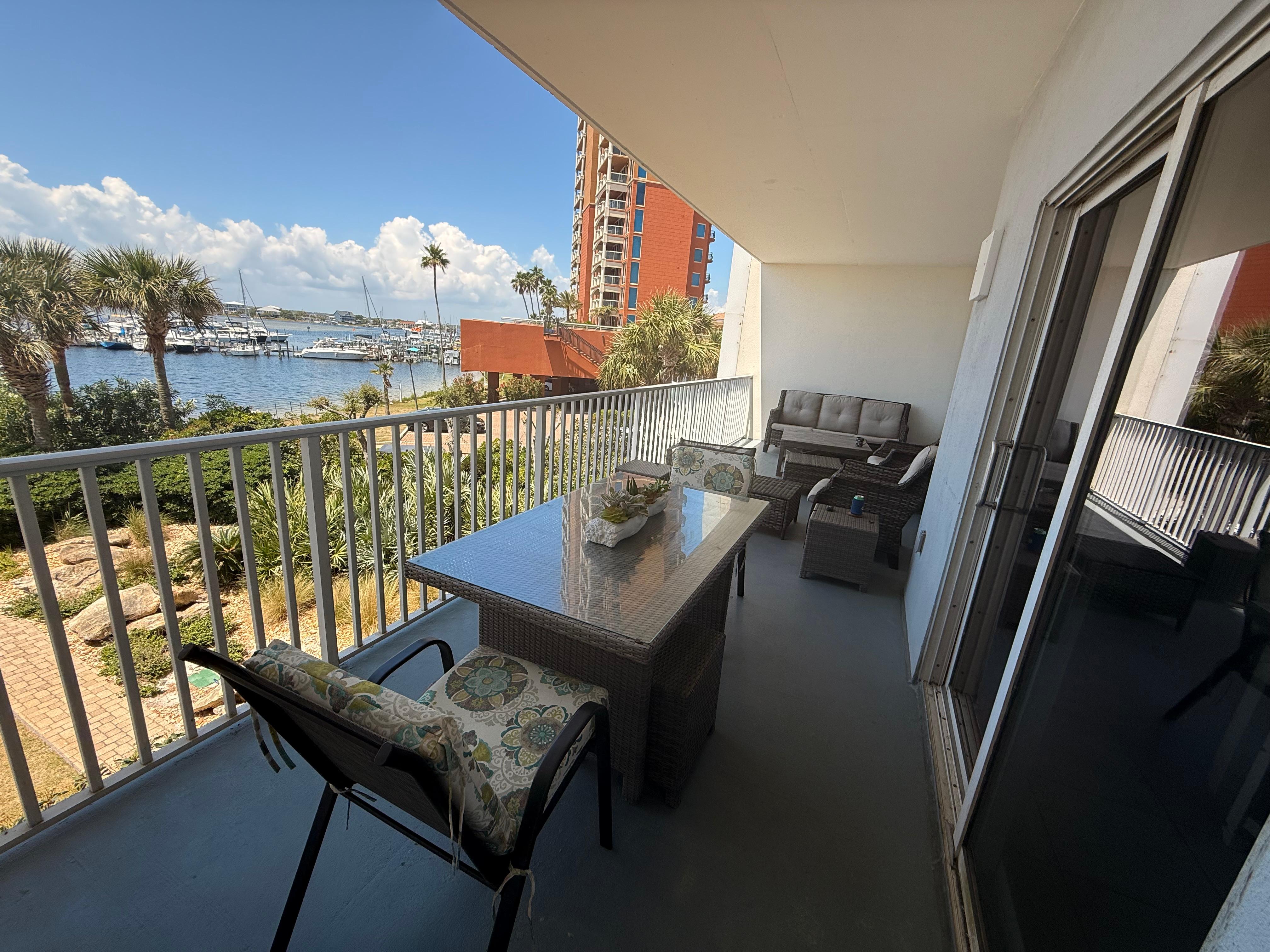 Huge balcony 