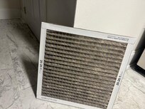 Picture of air filter removed.