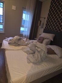 Nous avons reçu la chambre comme ça