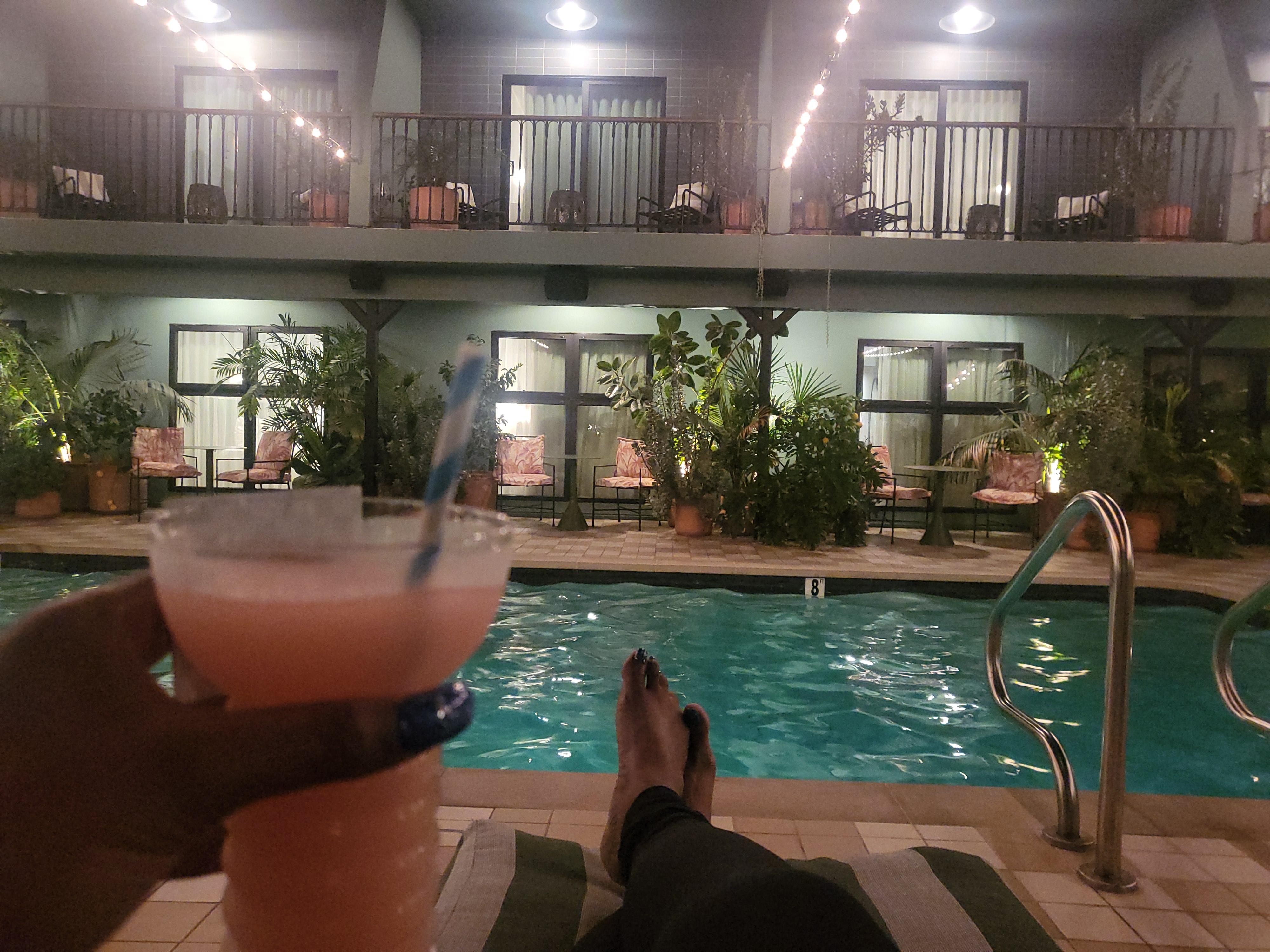 Pool with my Frozen Frose