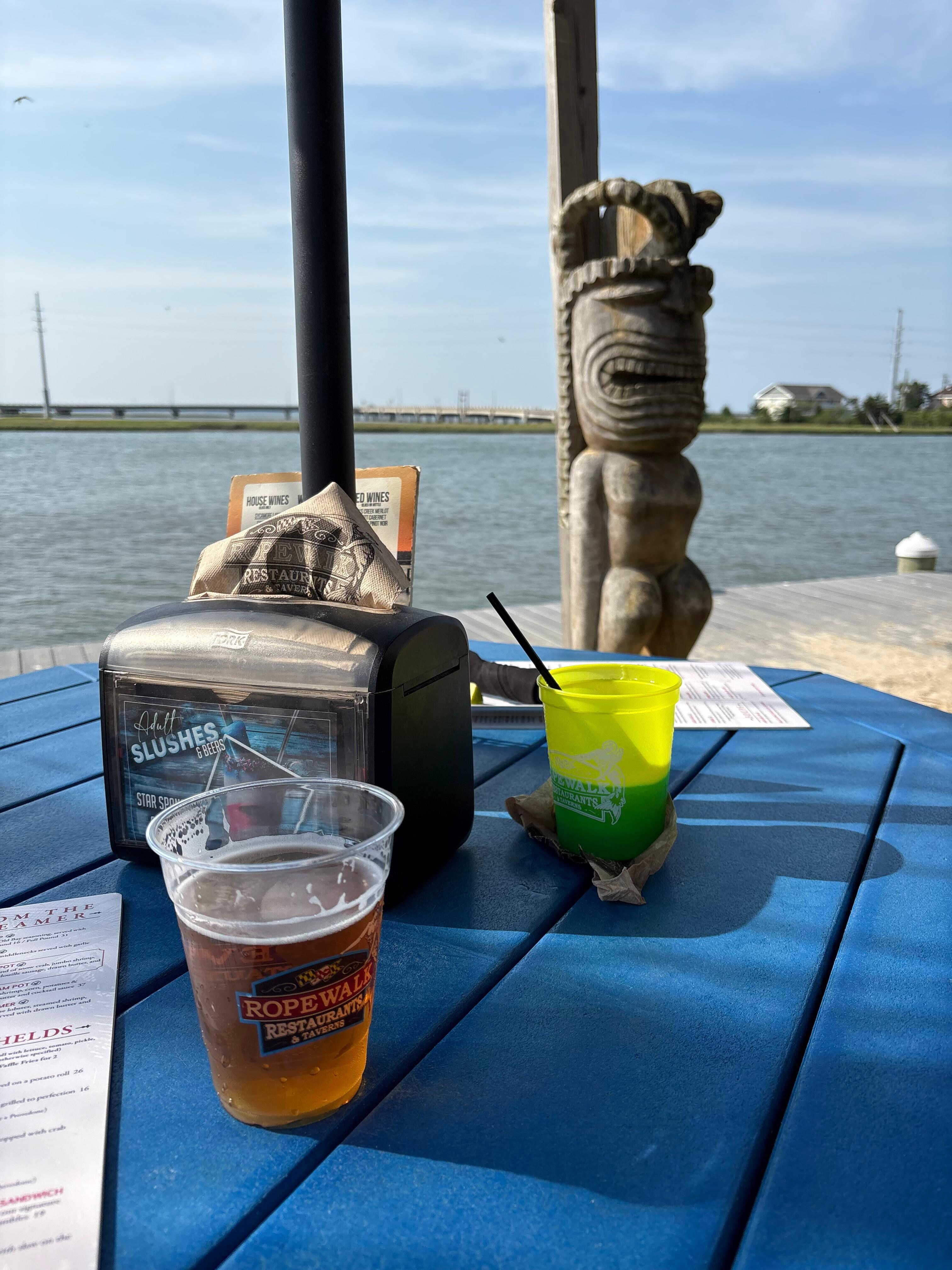 Lots of great places to enjoy food and drink. 