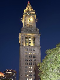 Custom house towers by Quincy market