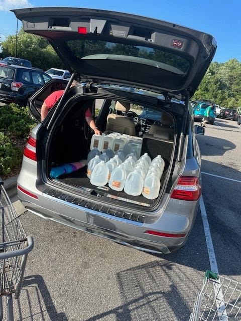 Buy it, load it, and unload it.