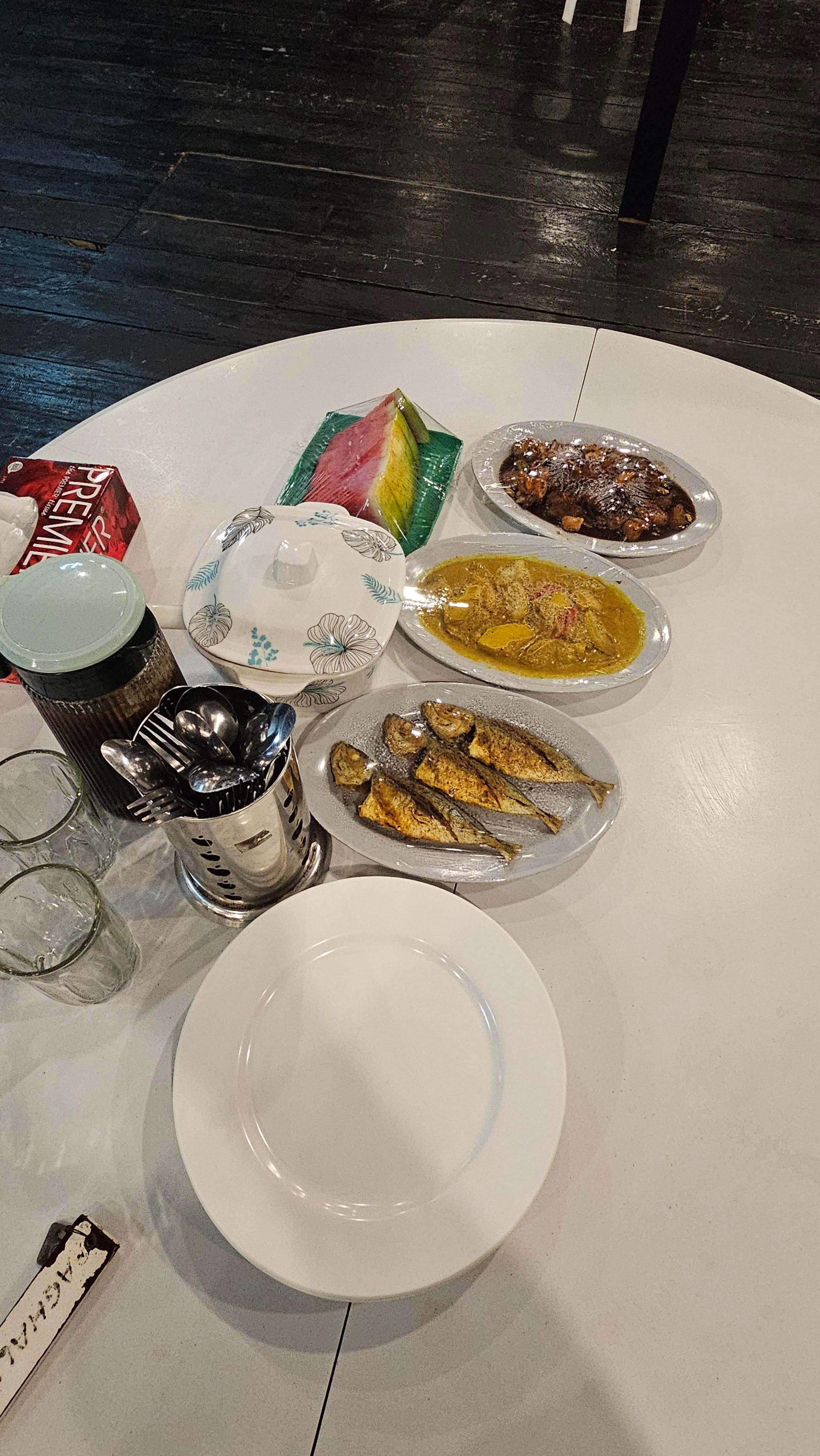 Gleiches Essen jeden Tag (kalt) hatten Durchfall