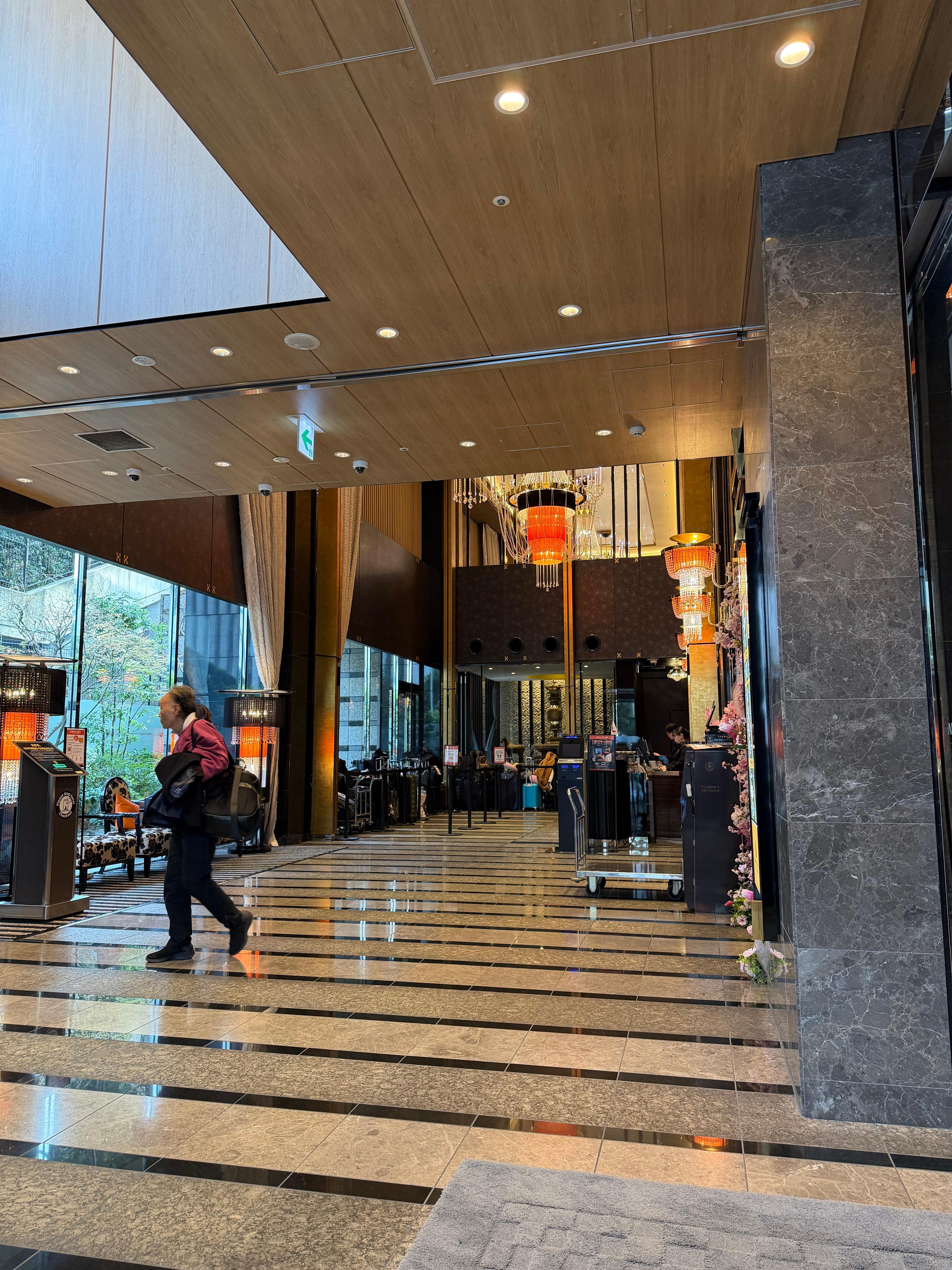 Beautiful hotel and inexpensive by US standards 