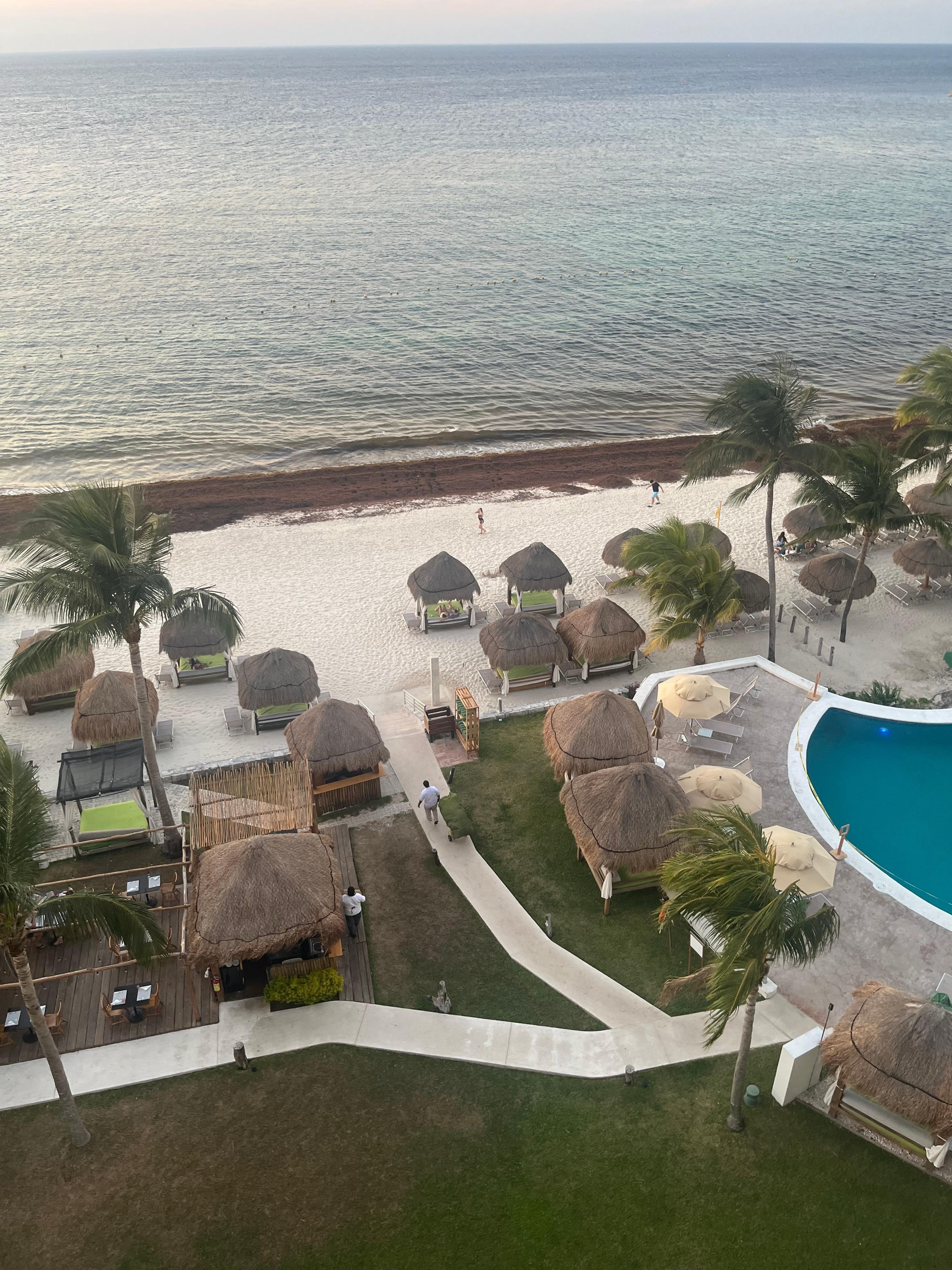 View from our room.