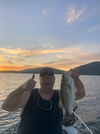 I caught a few nice fish.