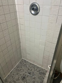 Shower fixture broke