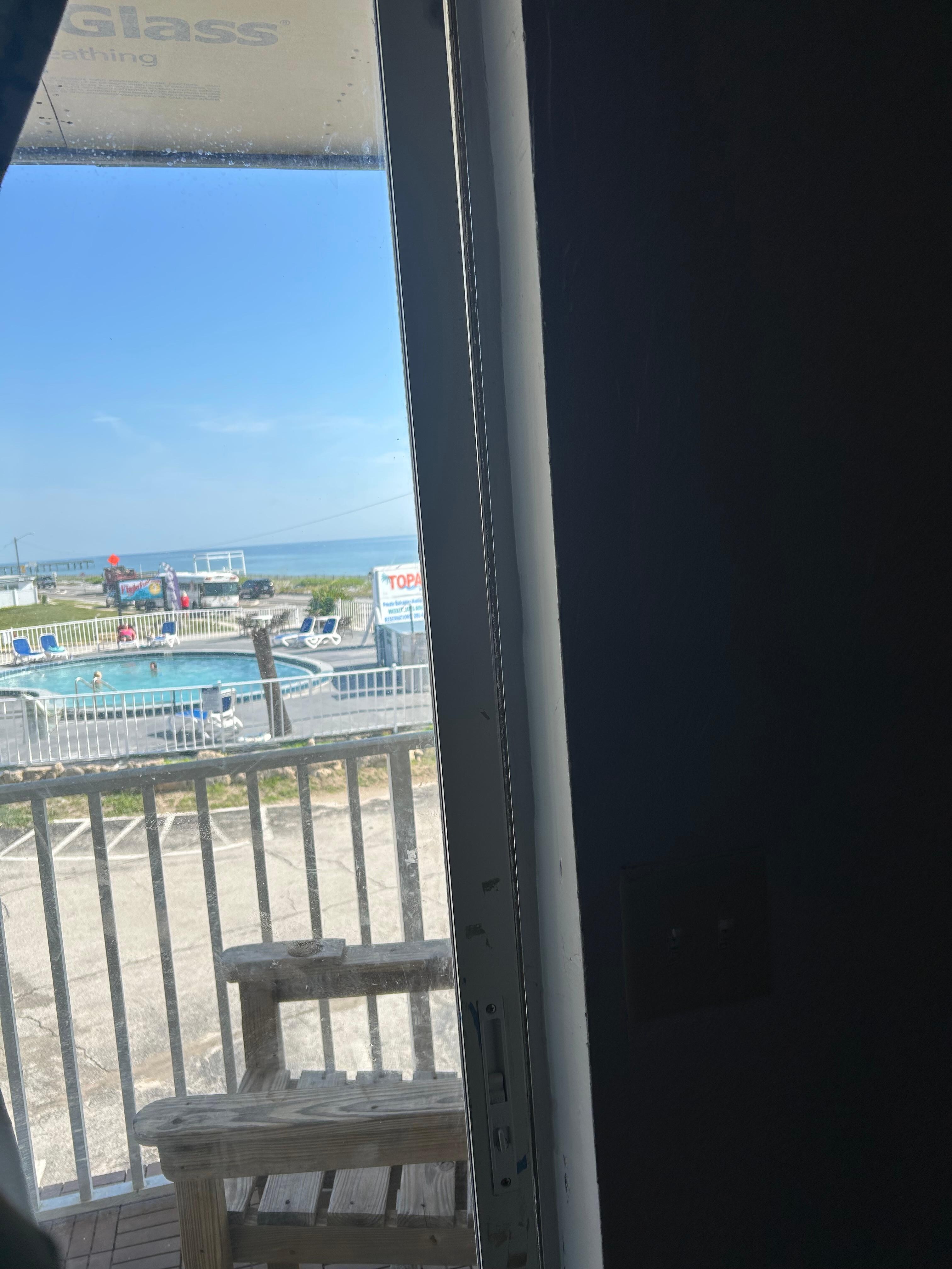 Balcony door wouldn’t open or close correctly 