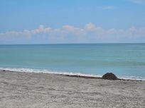 Private beach
