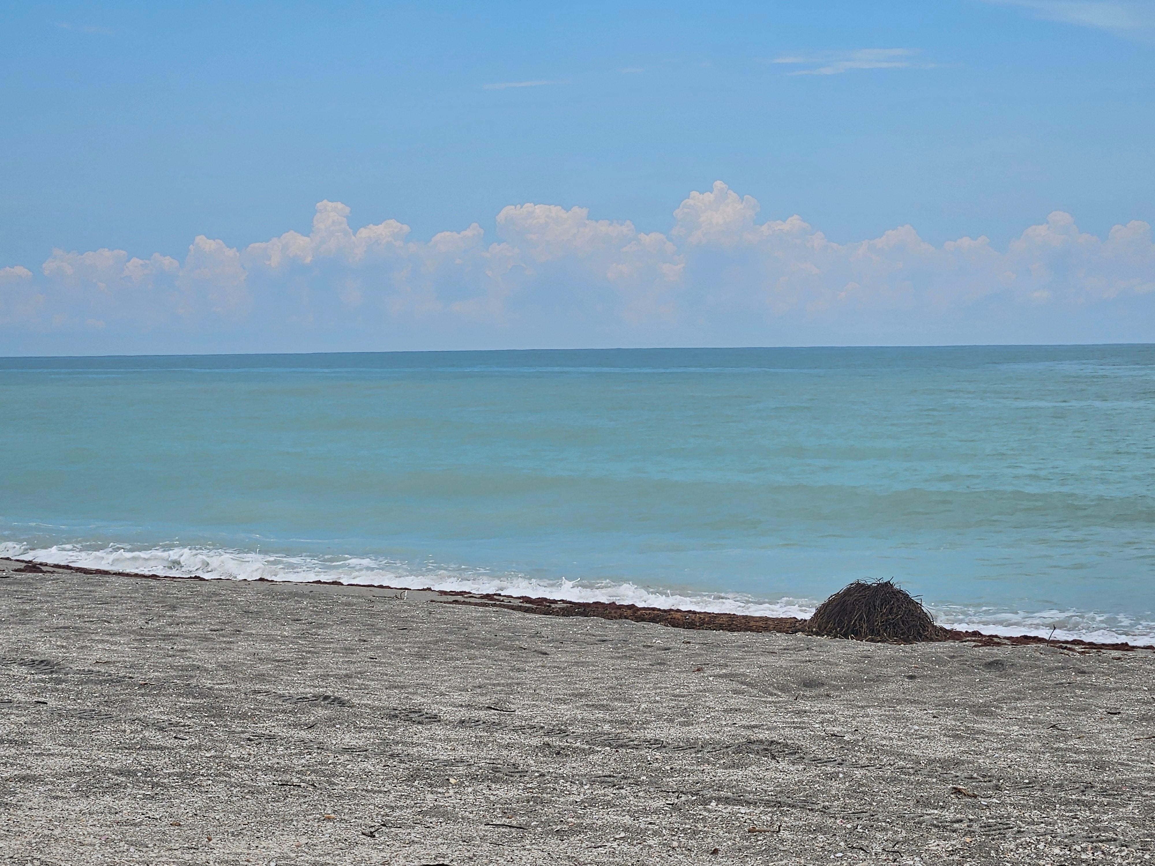Private beach