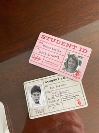 Key cards were random student id’s!