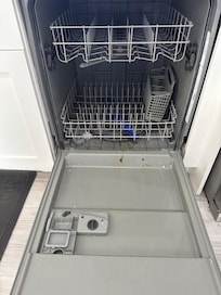 Dishwasher wasn’t even connected to water.