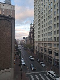 View from hotel room