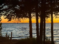 Sunrise out the window