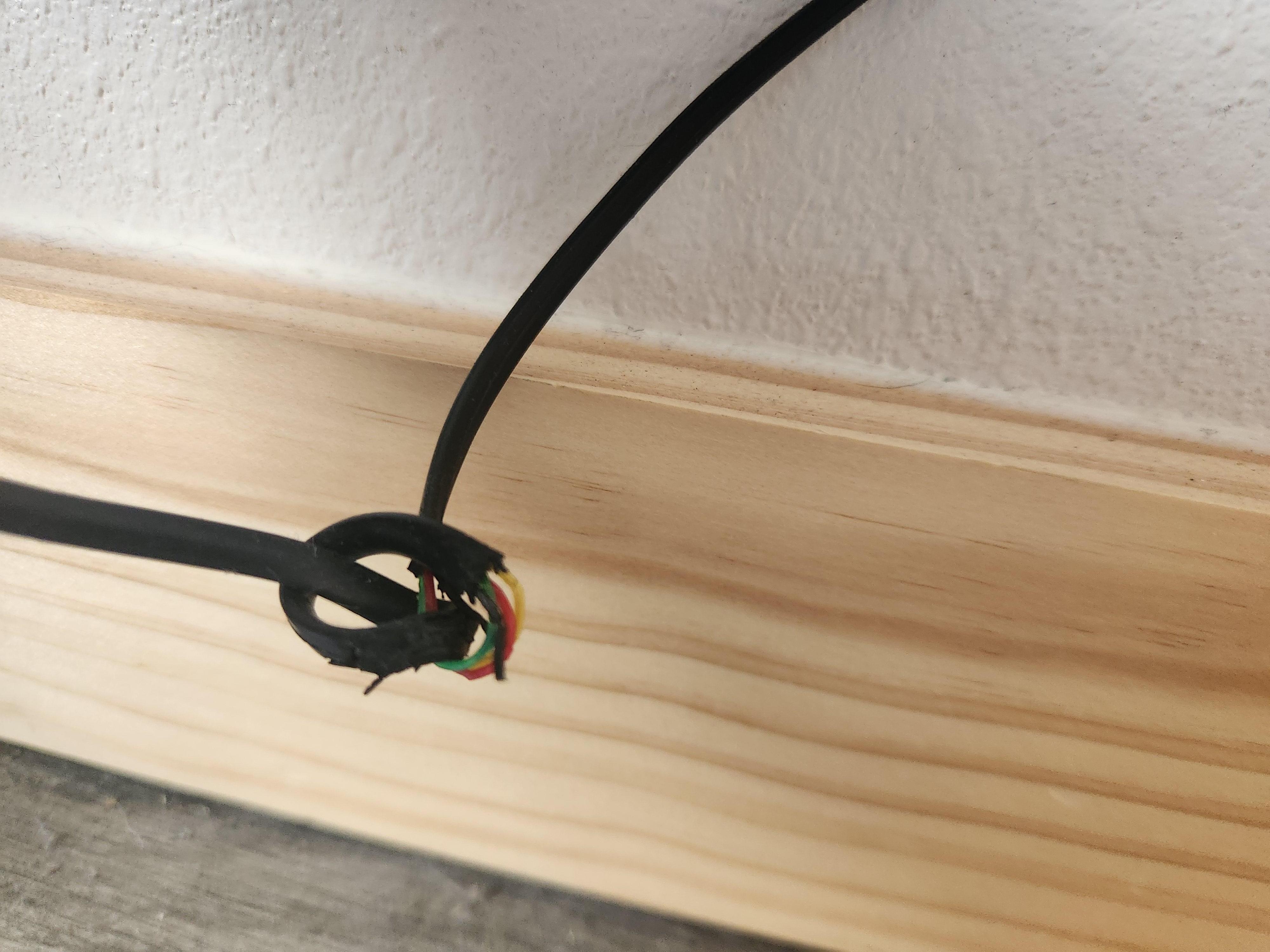 Telephone wire