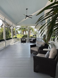 Front porch.