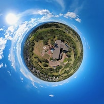 Drone photo from above
