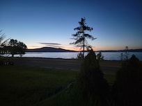 View from the parking lot