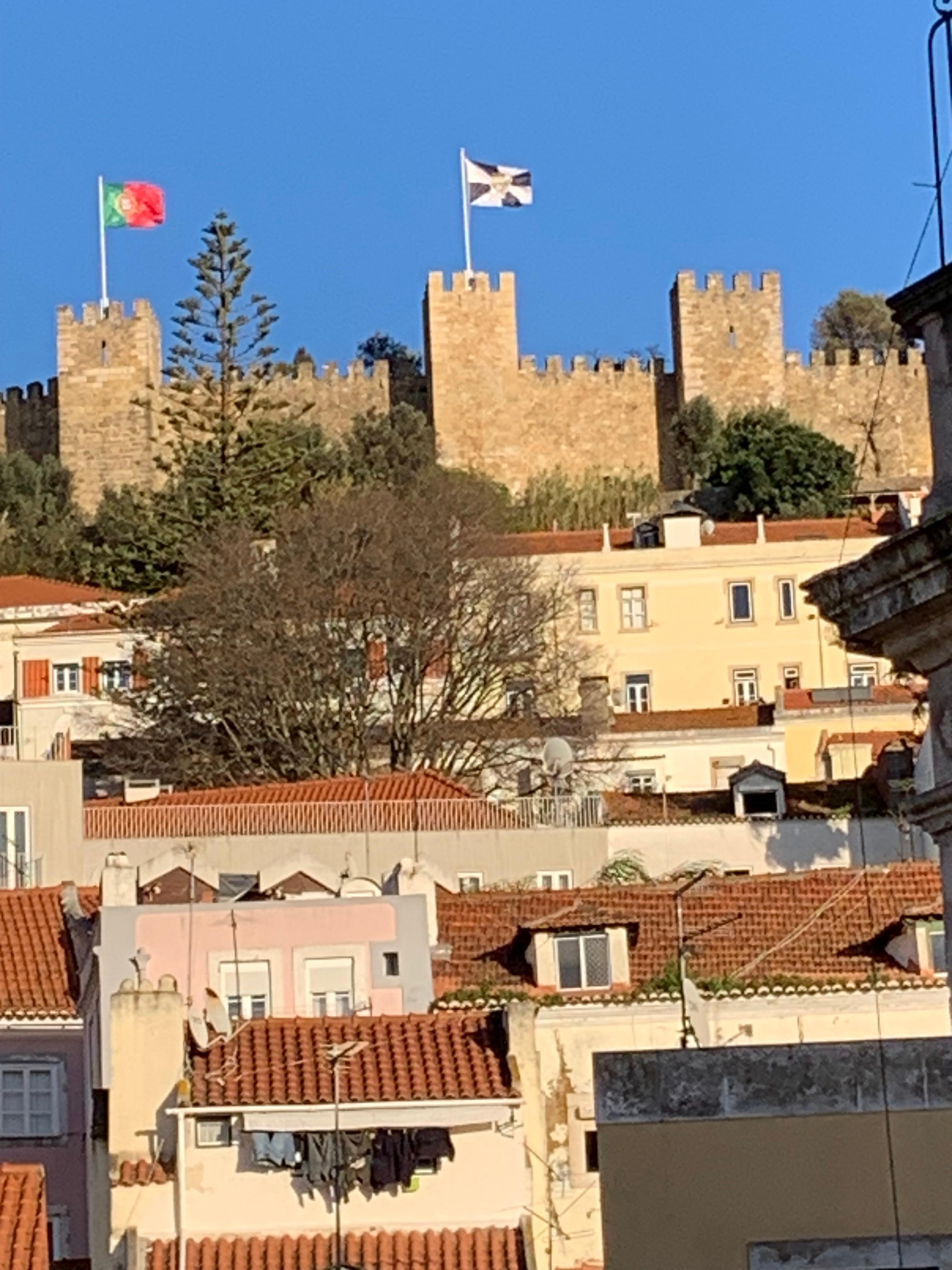 The view from our hotel room. 