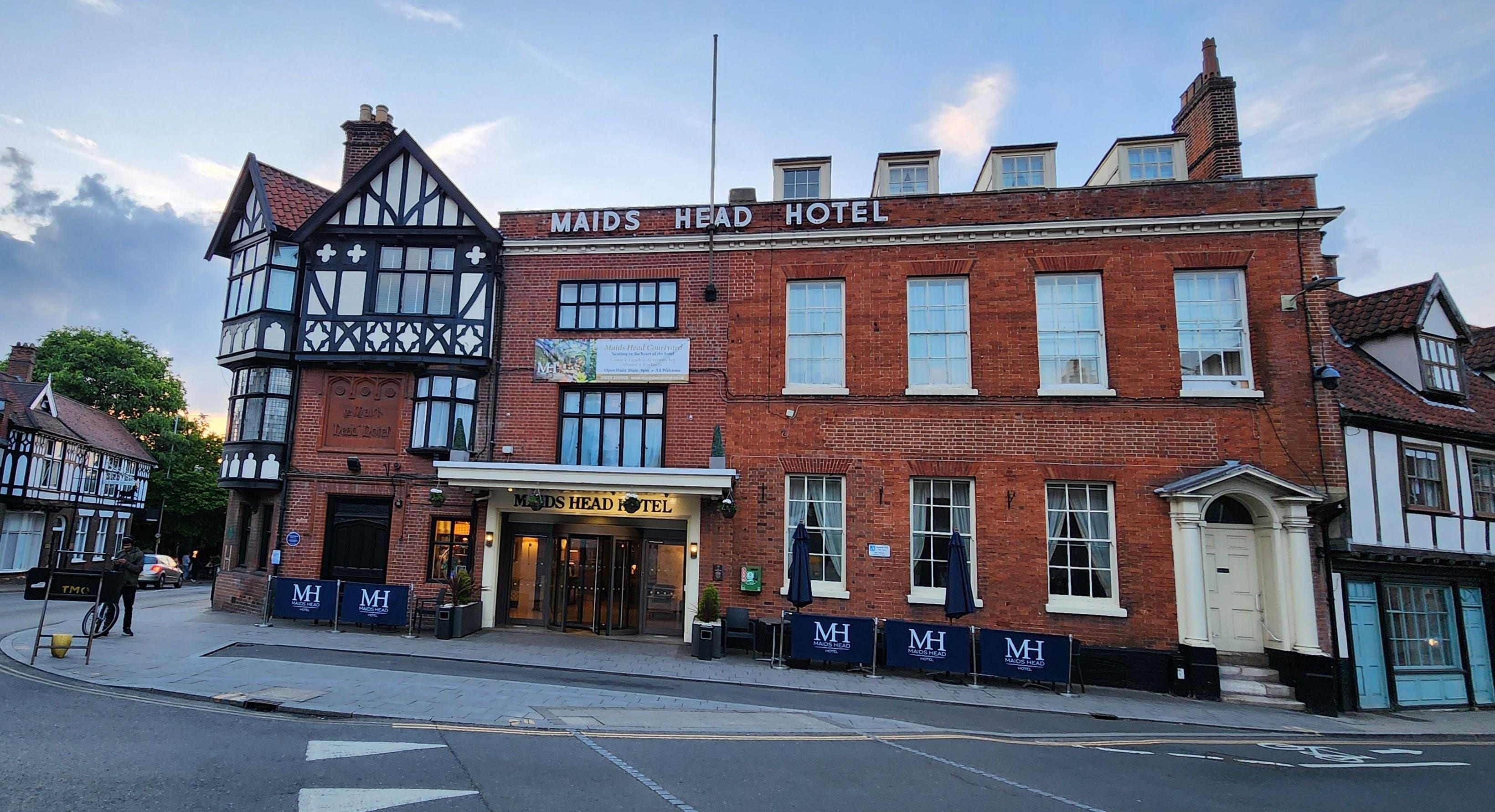 As lovers of history, we were chuffed to stay in England's oldest hotel in continuous operation.