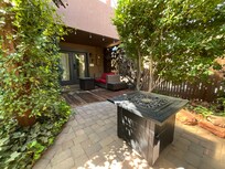 View from the outdoor sitting area