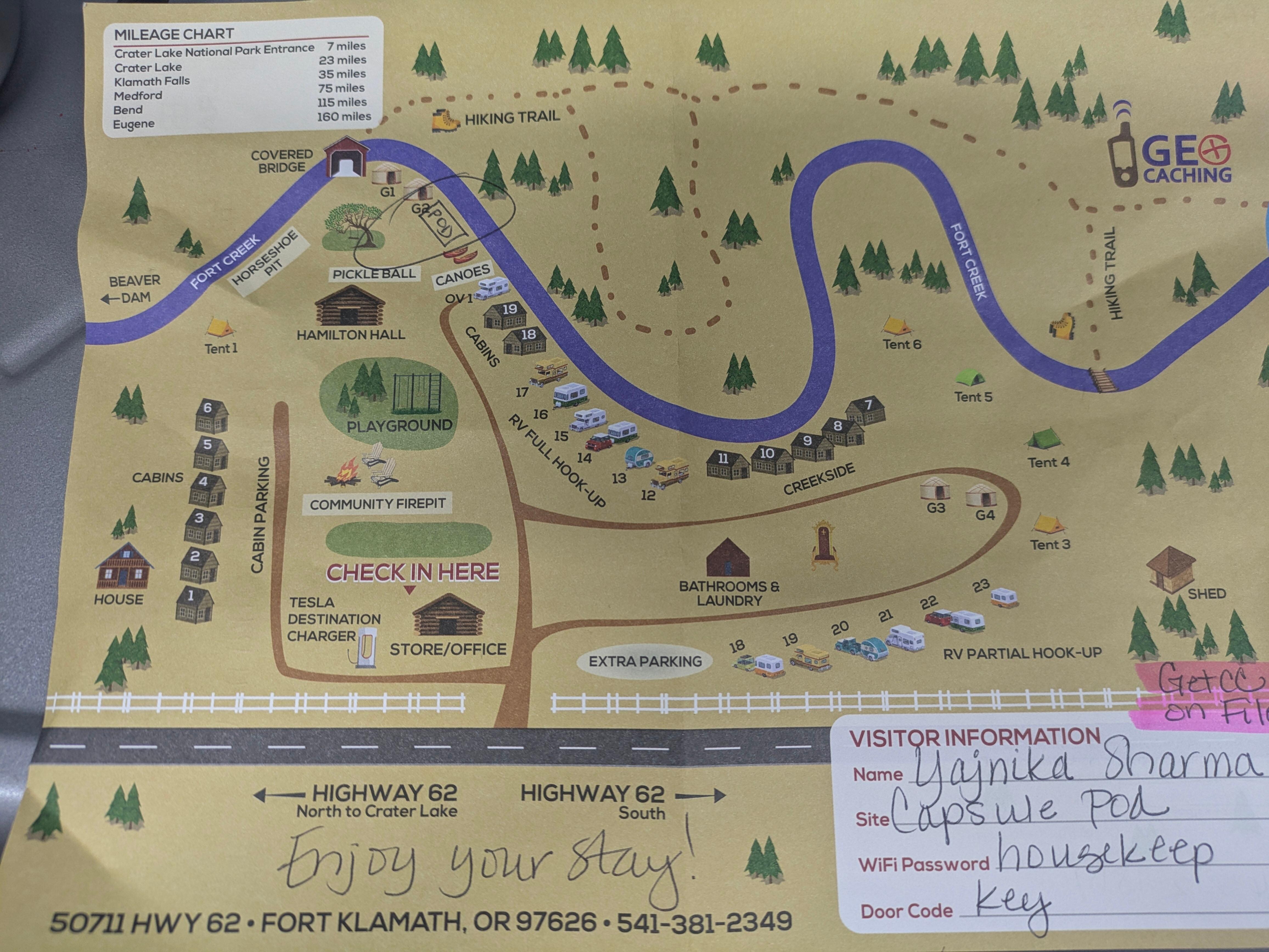 The pod added to the map by hand