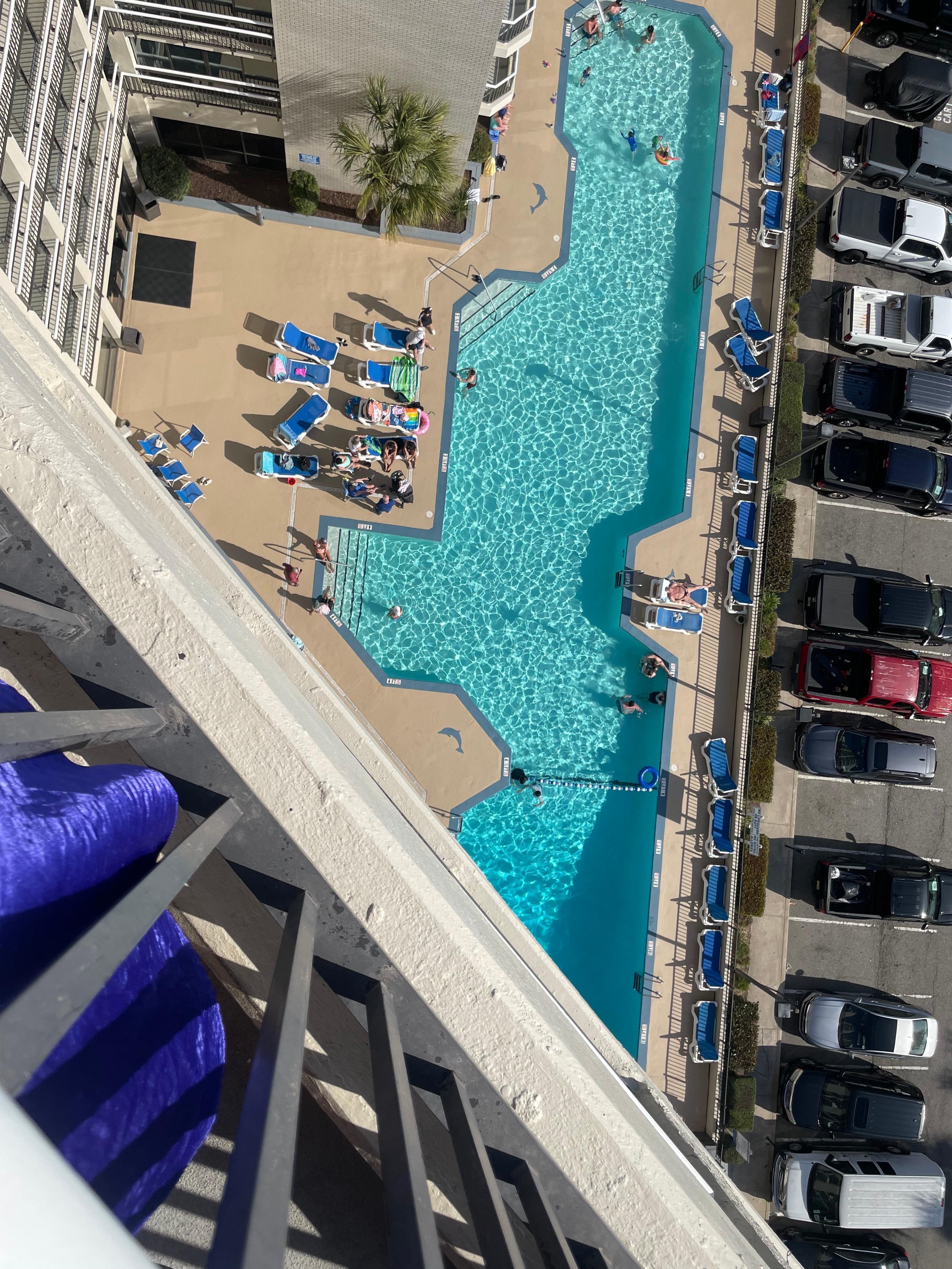 Perfect view from the balcony 