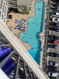Perfect view from the balcony