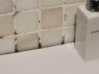 Schimmlige Dusche