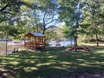 View from cabin to river