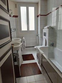 Family room bathroom