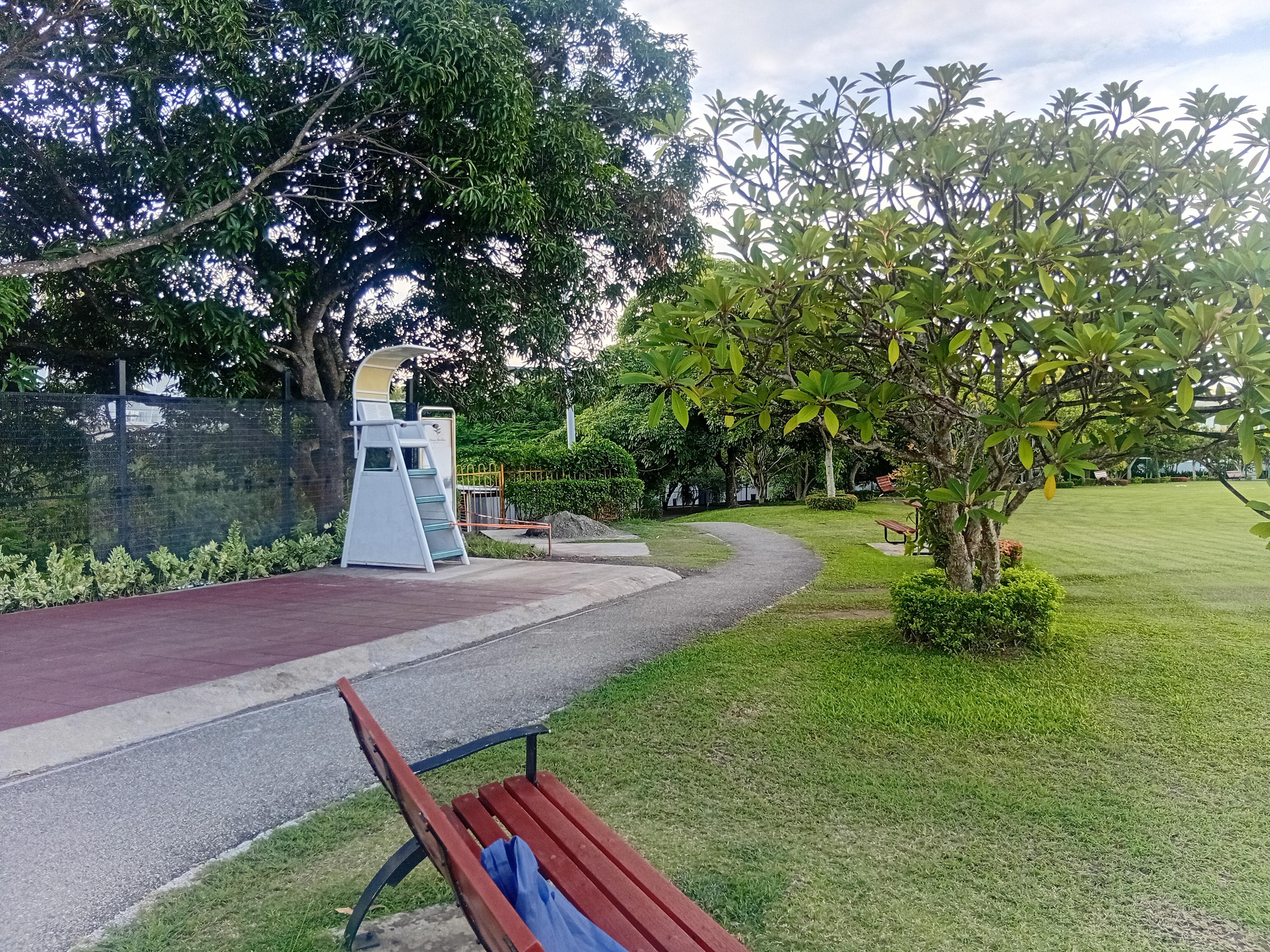 Footh path at the recreational area