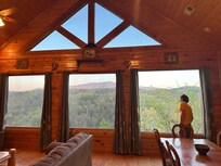 View from cabin