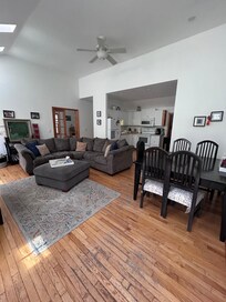 Upstairs living room area
