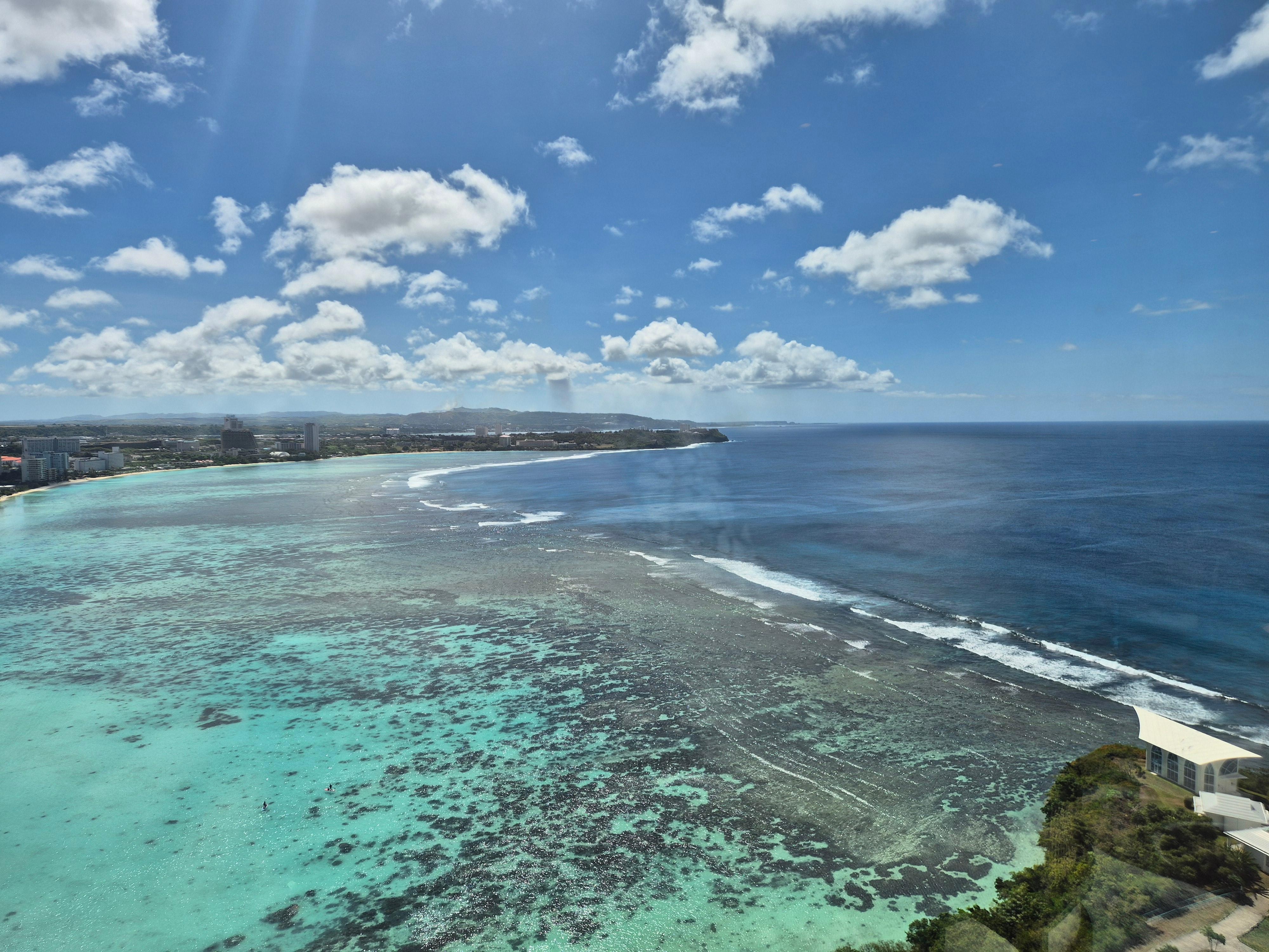 One of the best ways to enjoy the scenic view in Guam