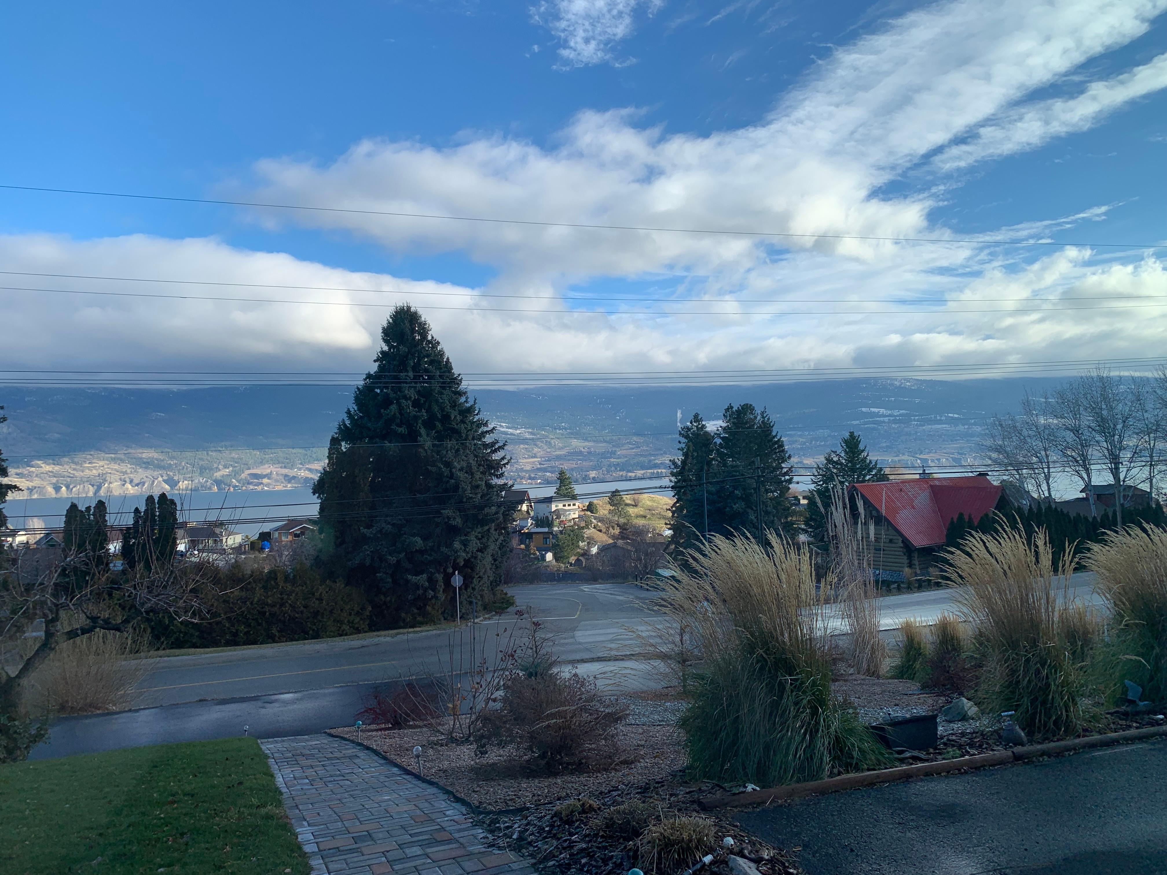 The view was so lovely