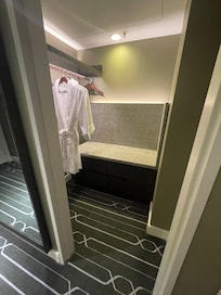 Plenty of space in our room