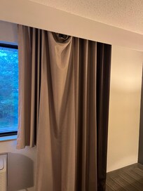 Broken curtains