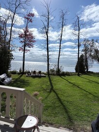 The view from the back deck.