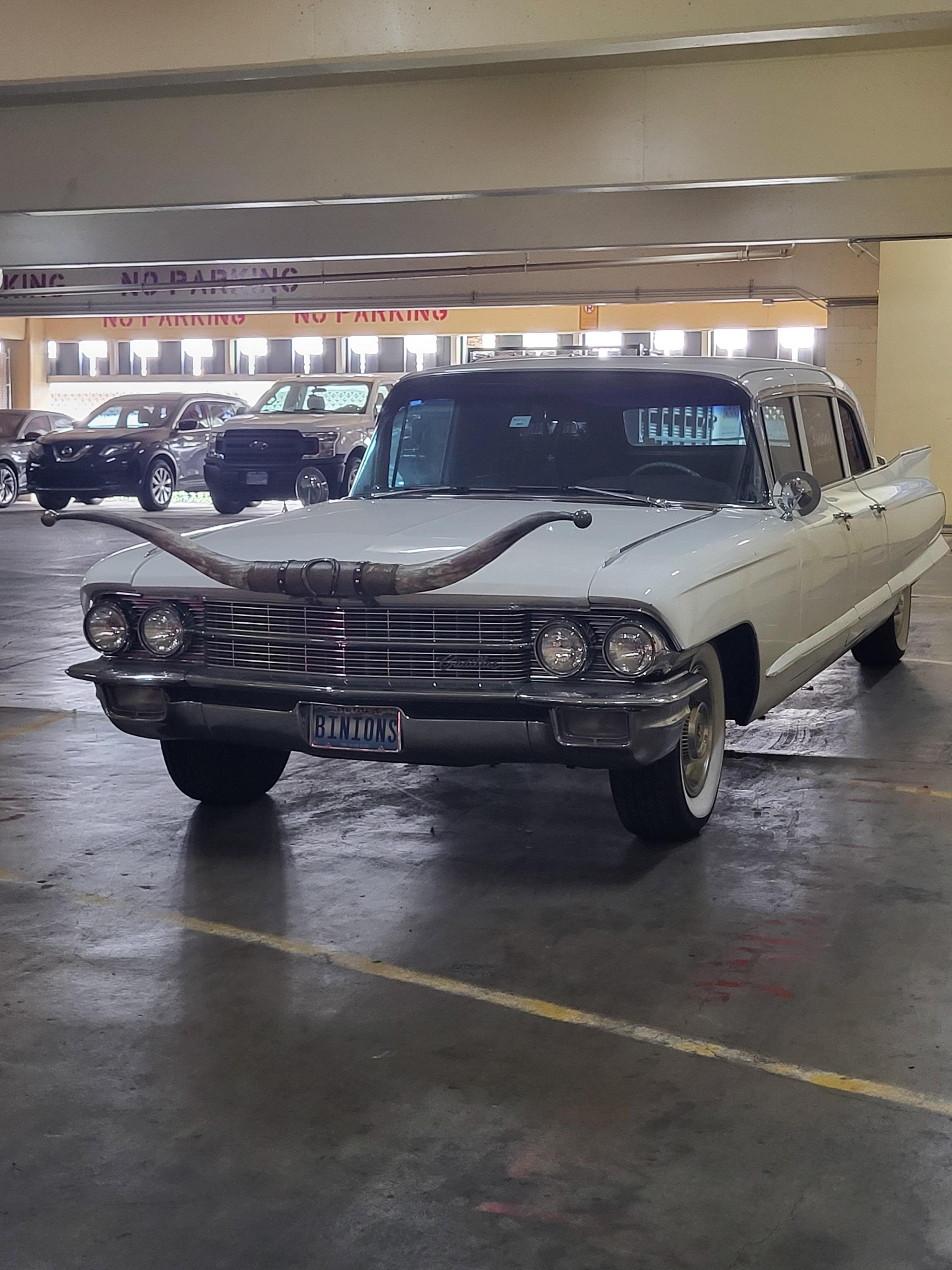 Benny Binions limo back in the days